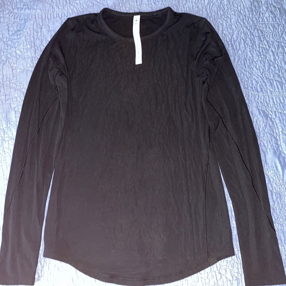 Lululemon Hold Tight Ribbed Long Sleeve Shirt